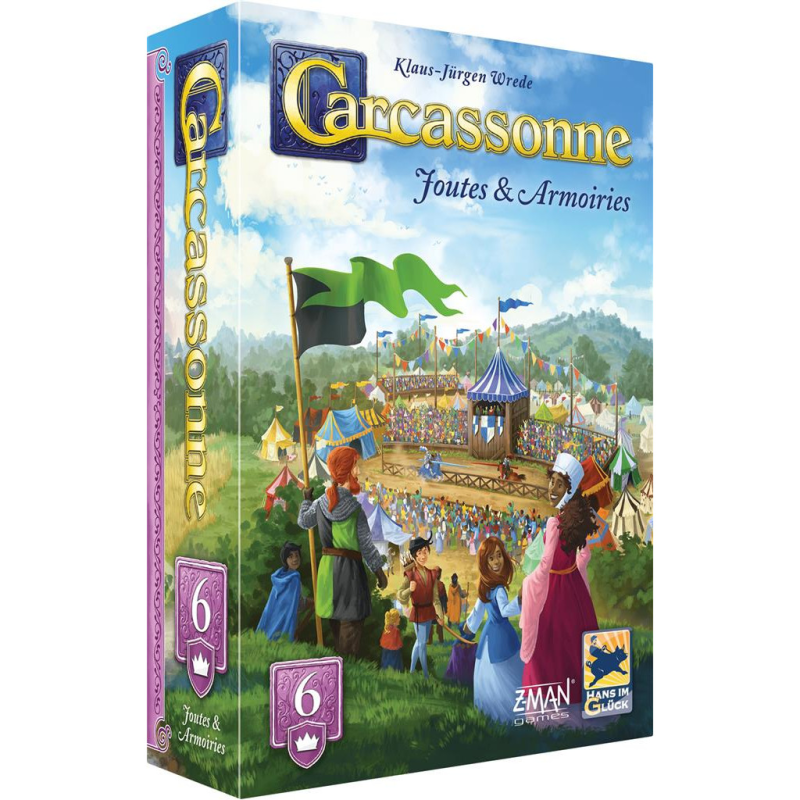 Carcassonne : Comte, Roi & Brigand